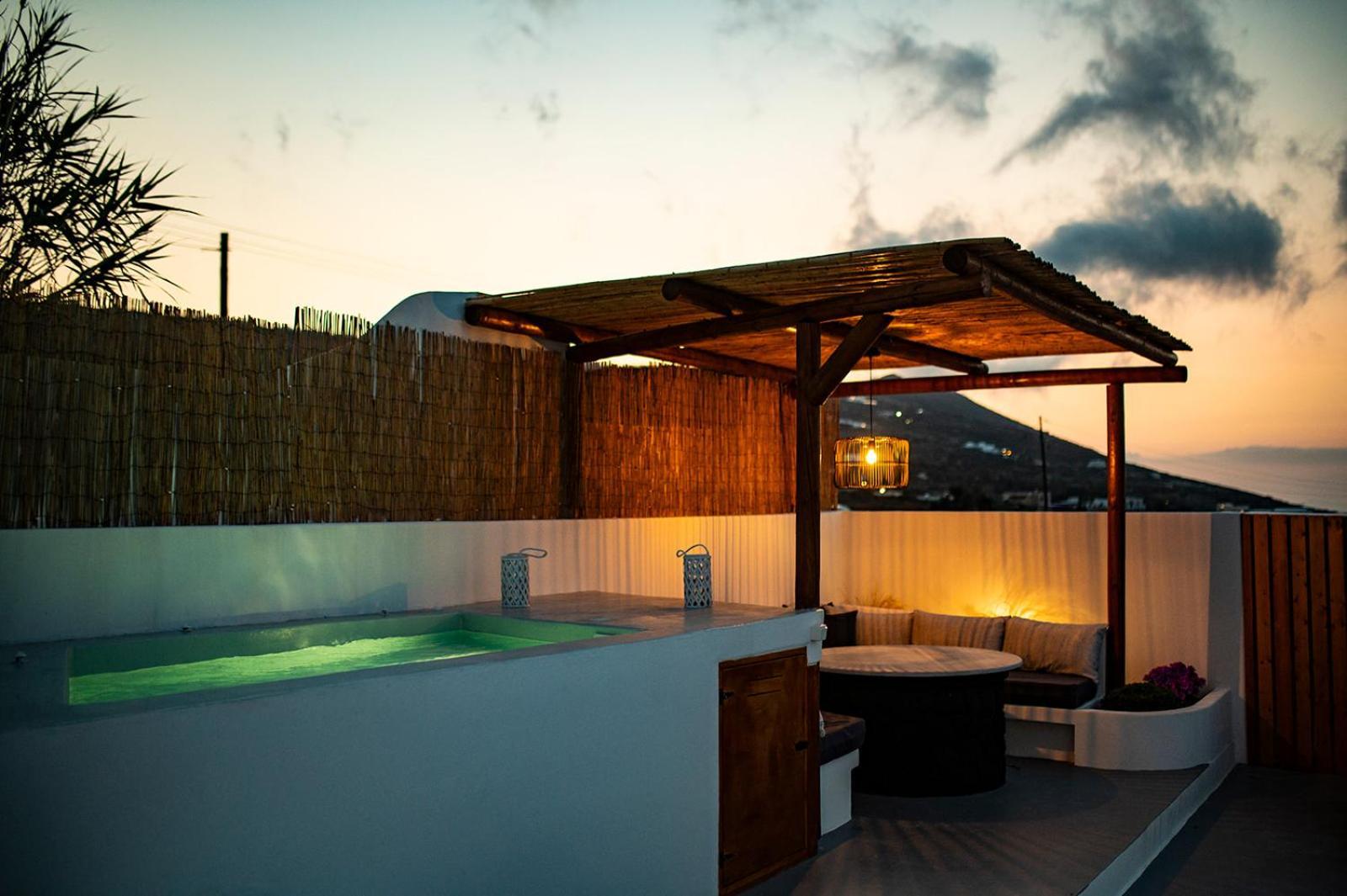 Sunrise Villa Santorini Vourvoúlos Exteriör bild