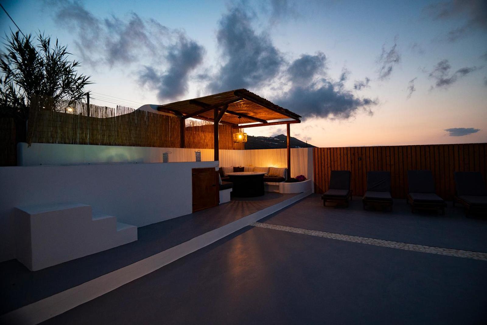 Sunrise Villa Santorini Vourvoúlos Exteriör bild
